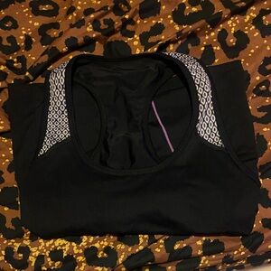 George Black and Purple Tank Top